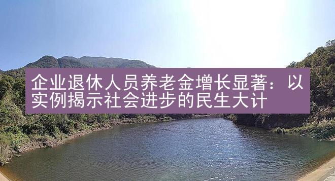 企业退休人员养老金增长显著：以实例揭示社会进步的民生大计